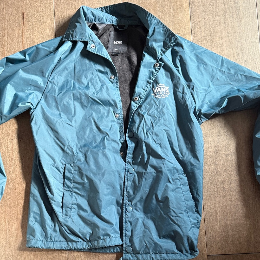 Vans Blue Windbreaker Jacket